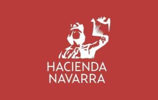 Logo de Hacienda Navarra rojo